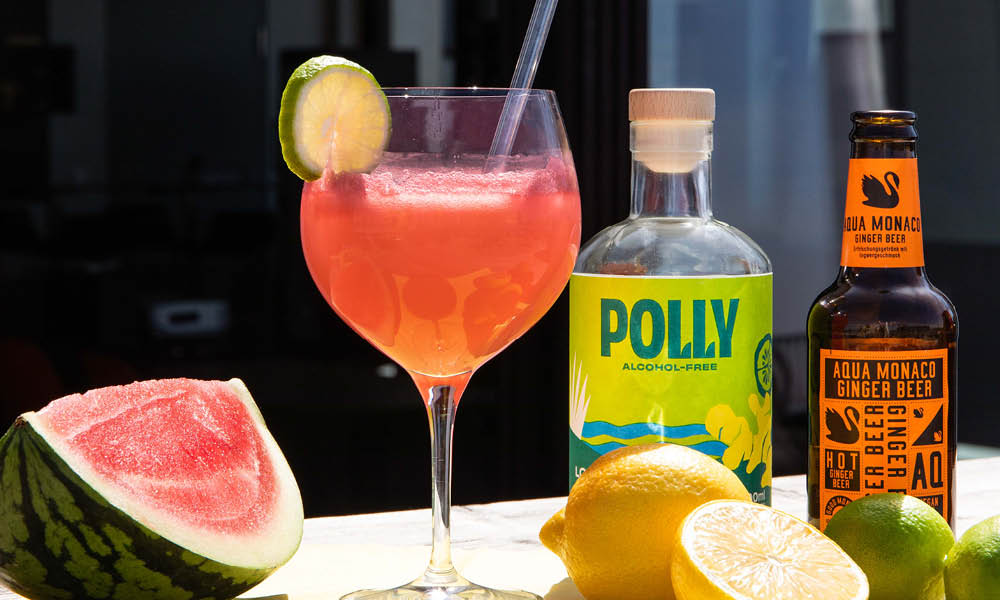 Wassermelonen Cocktail ohne Alkohol - Perfekt für den Sommer